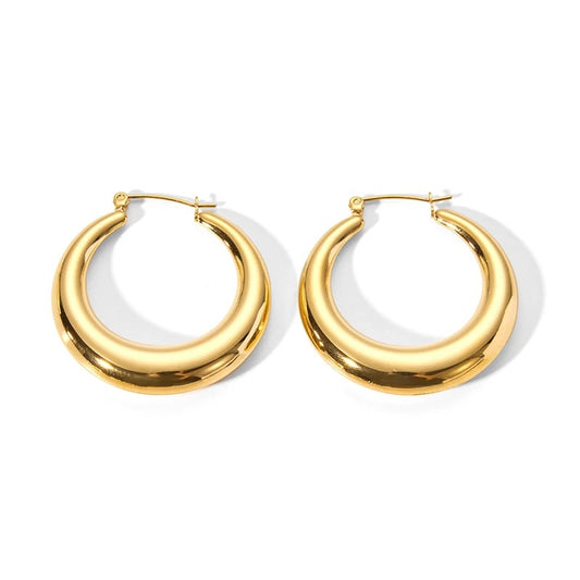 Round Chubby Earrings