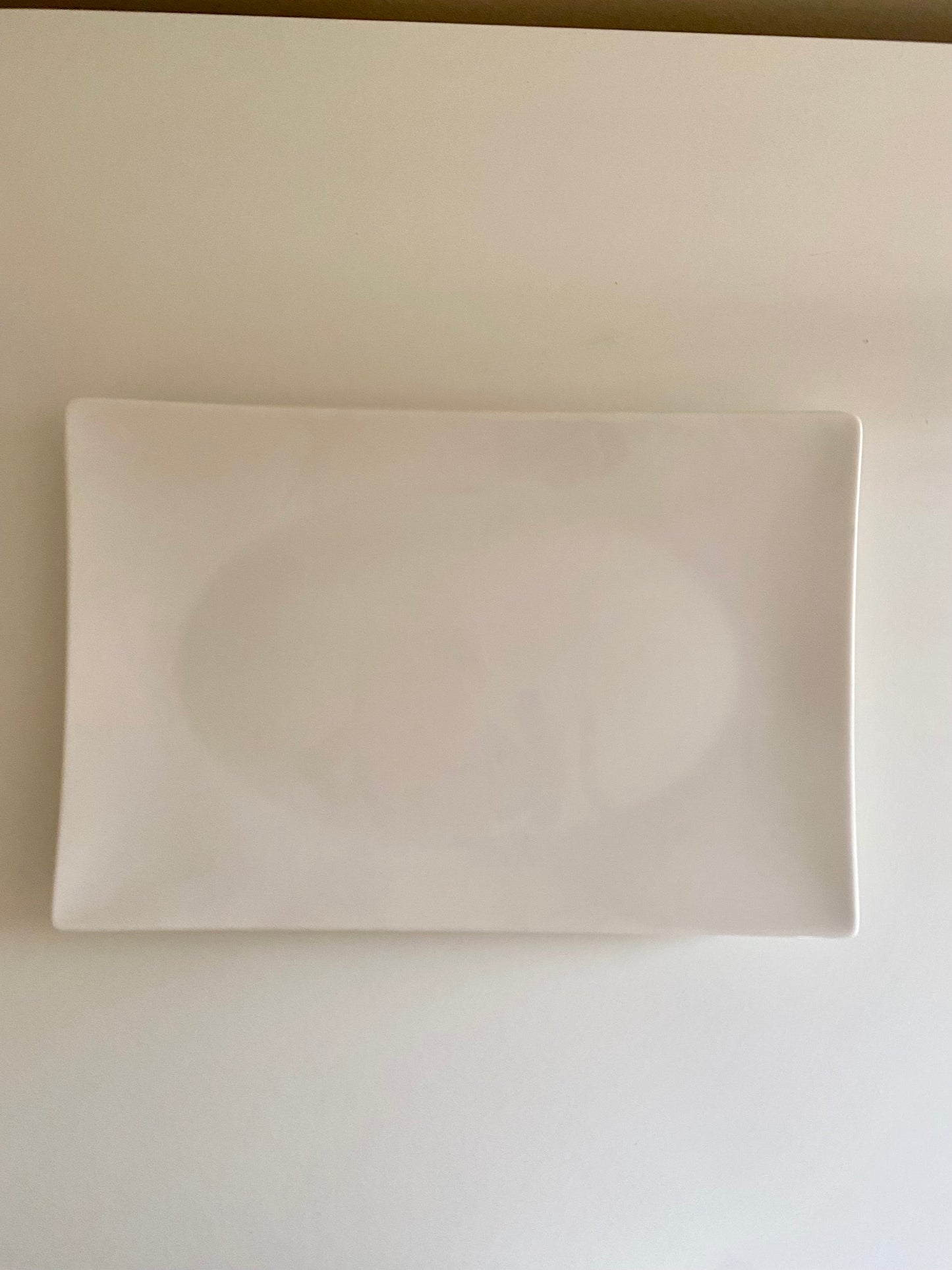 Off white serving platter