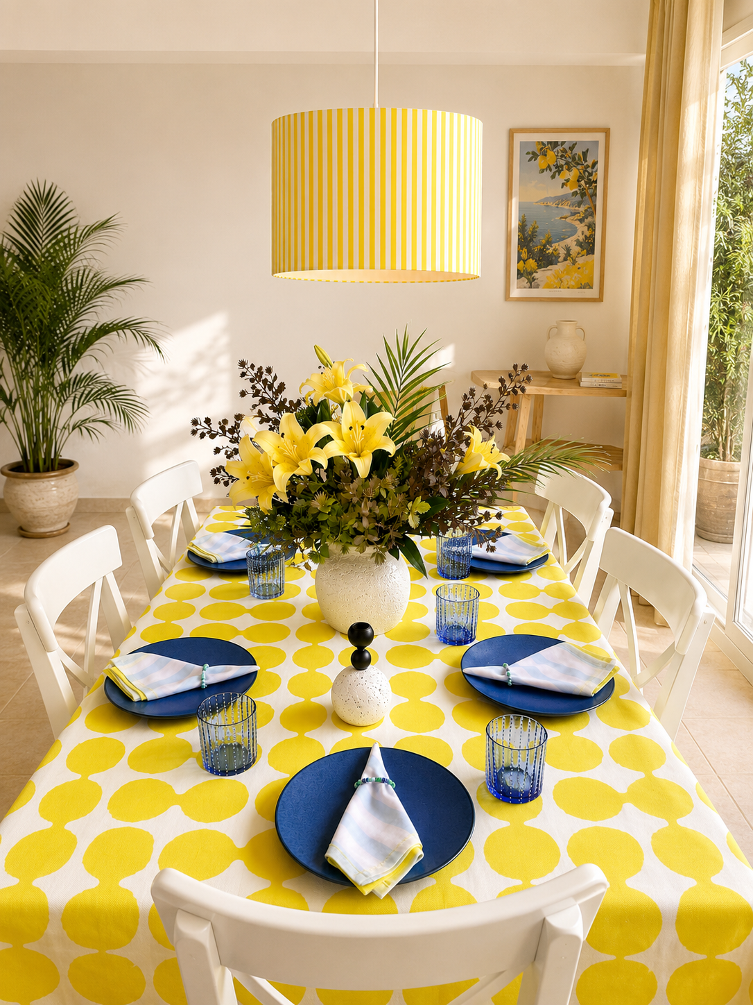 Sunbeam Stripes Pendant