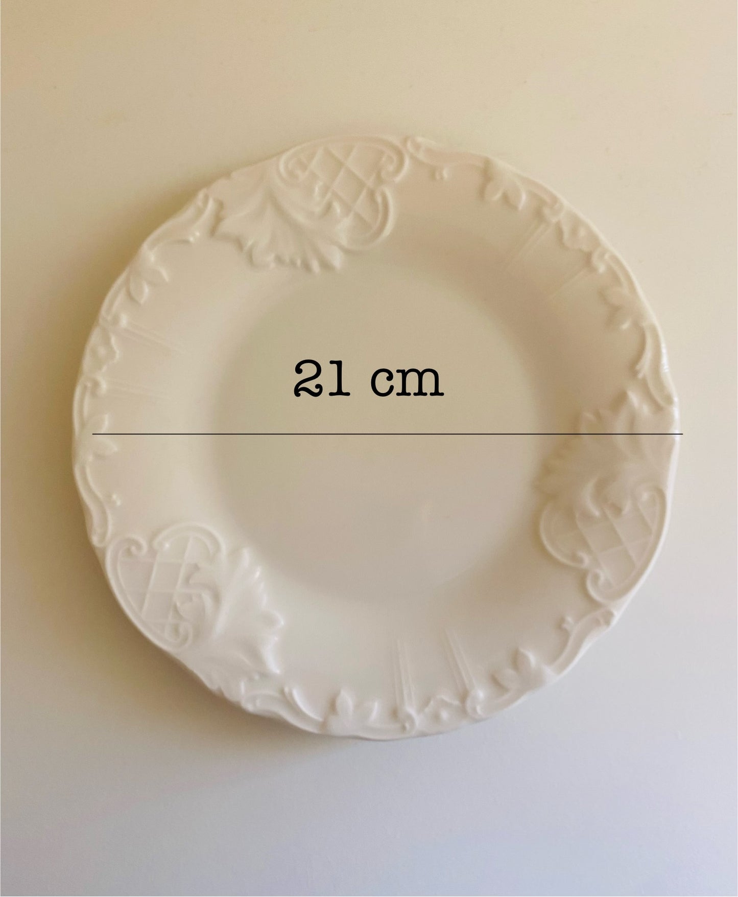 Dessert plate