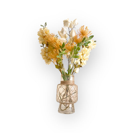 Glass vase-A
