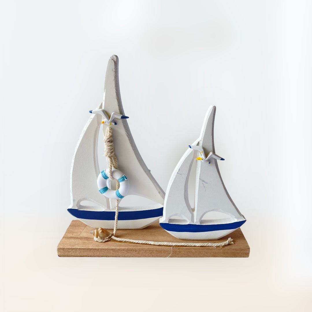 Sail Ship Stand Decor