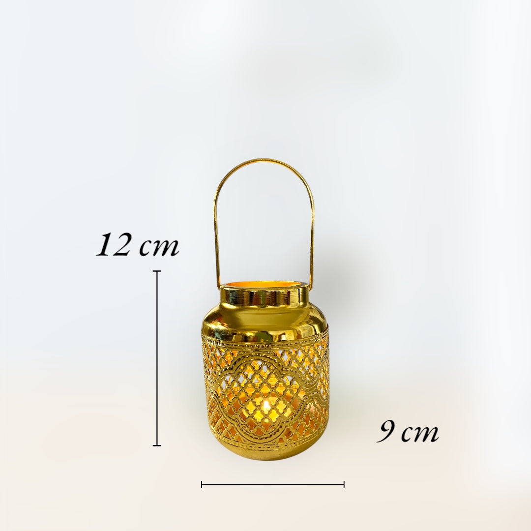 Golden Ramadan Lantern; 1