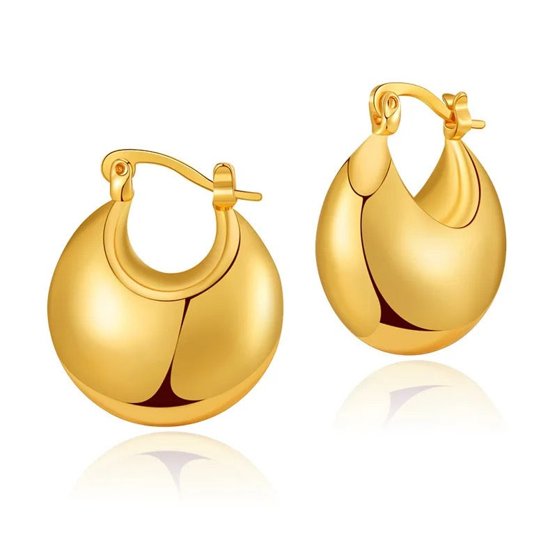 Bulb Hoop Earrings