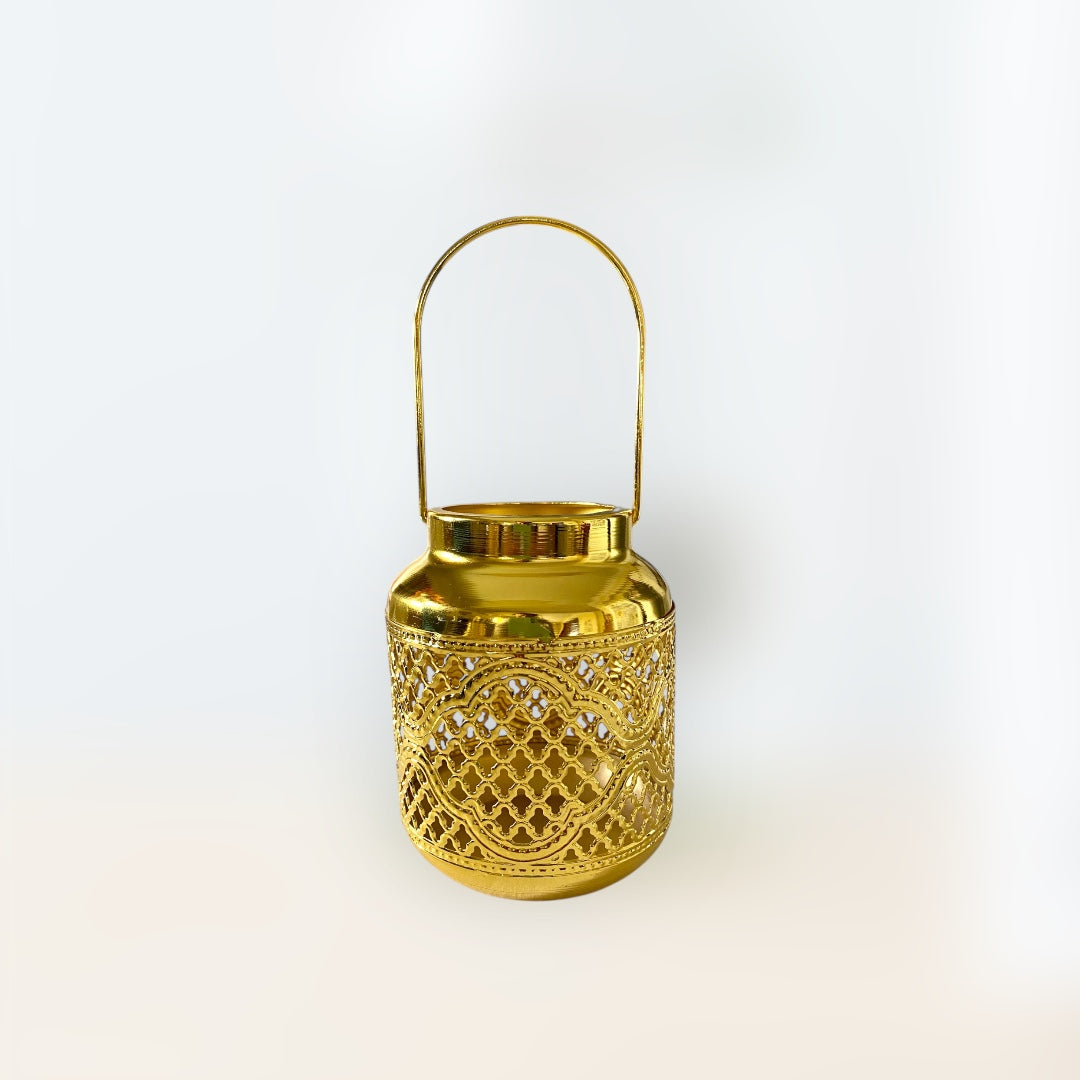 Golden Ramadan Lantern; 1