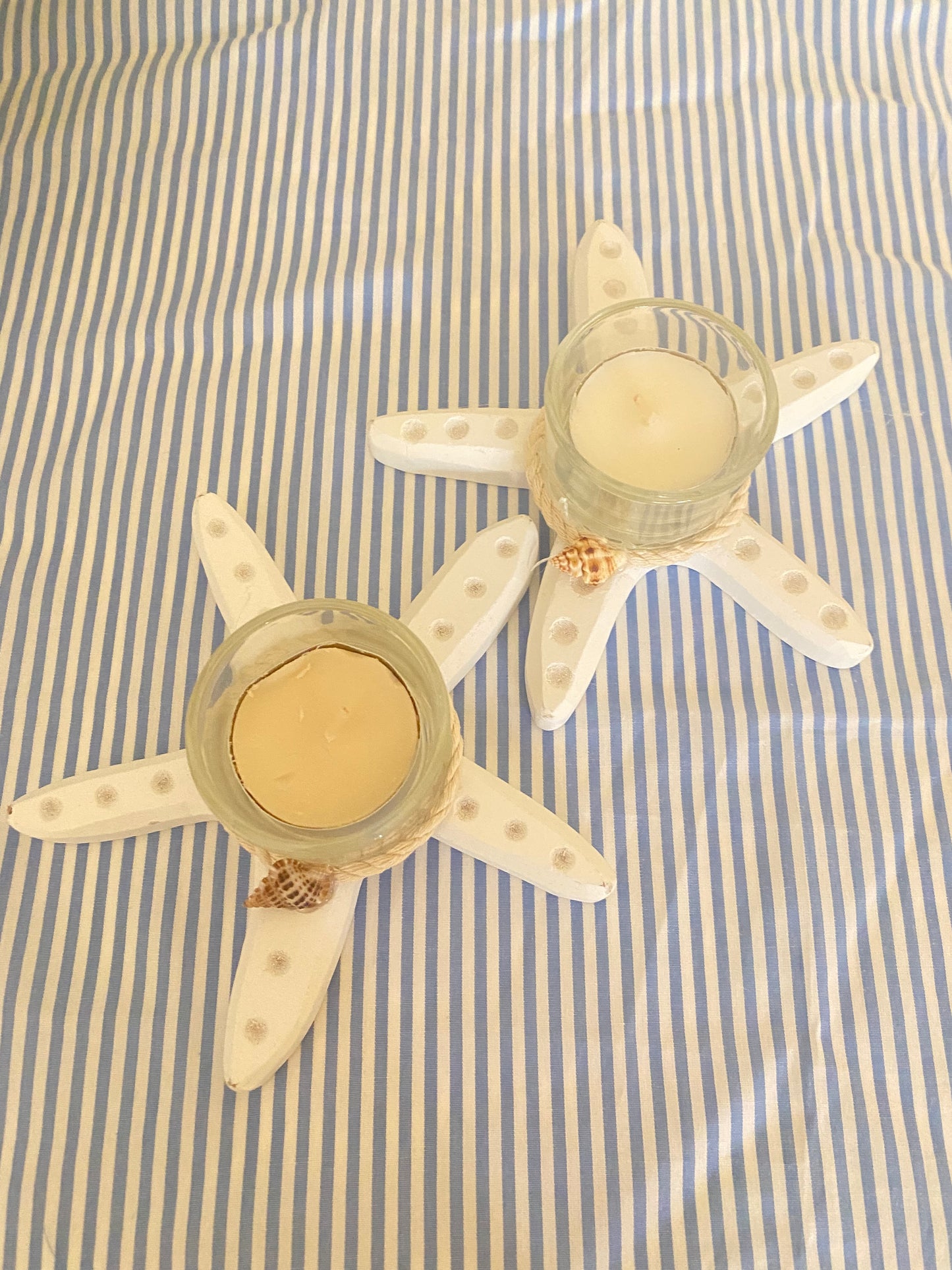 Starfish candle holder