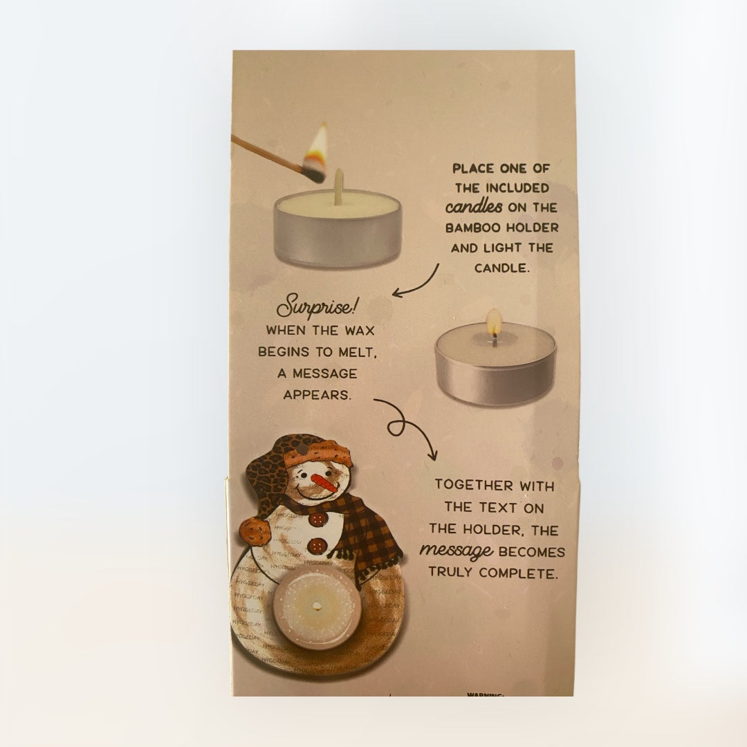 Ceramic candle holder