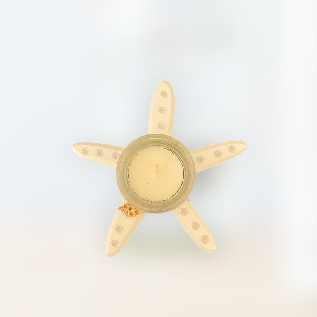 Starfish candle holder