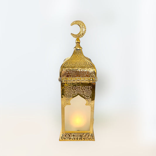 Golden Ramadan Lantern; 2
