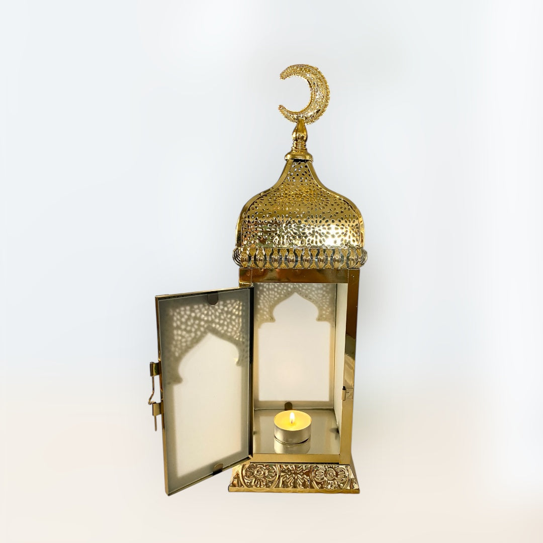 Golden Ramadan Lantern; 2