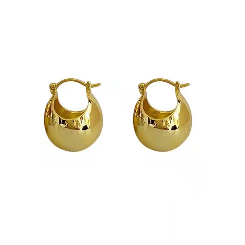 Bulb Hoop Earrings