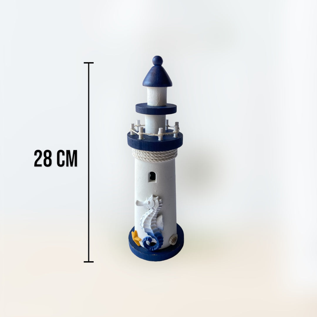 Gypsum Lighthouse Decor