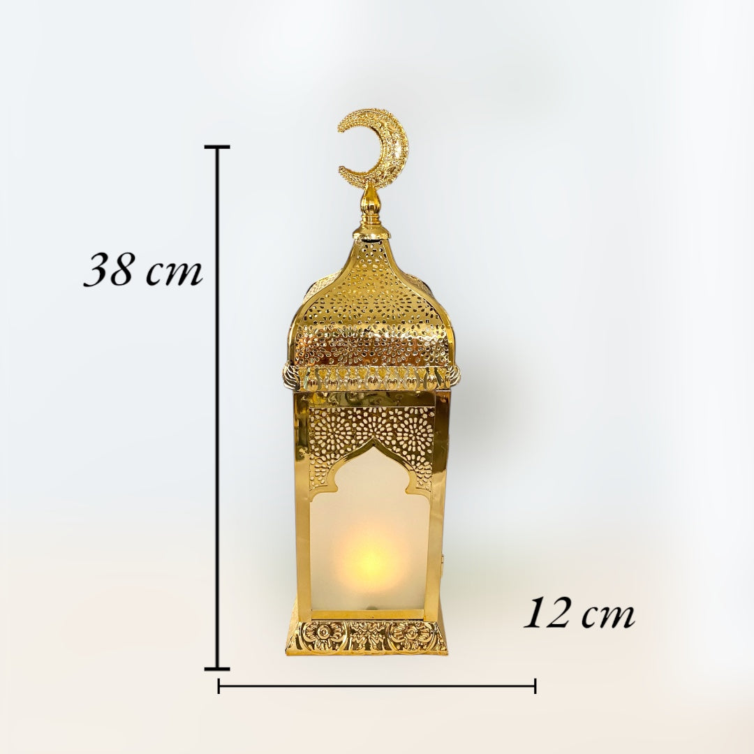 Golden Ramadan Lantern; 2
