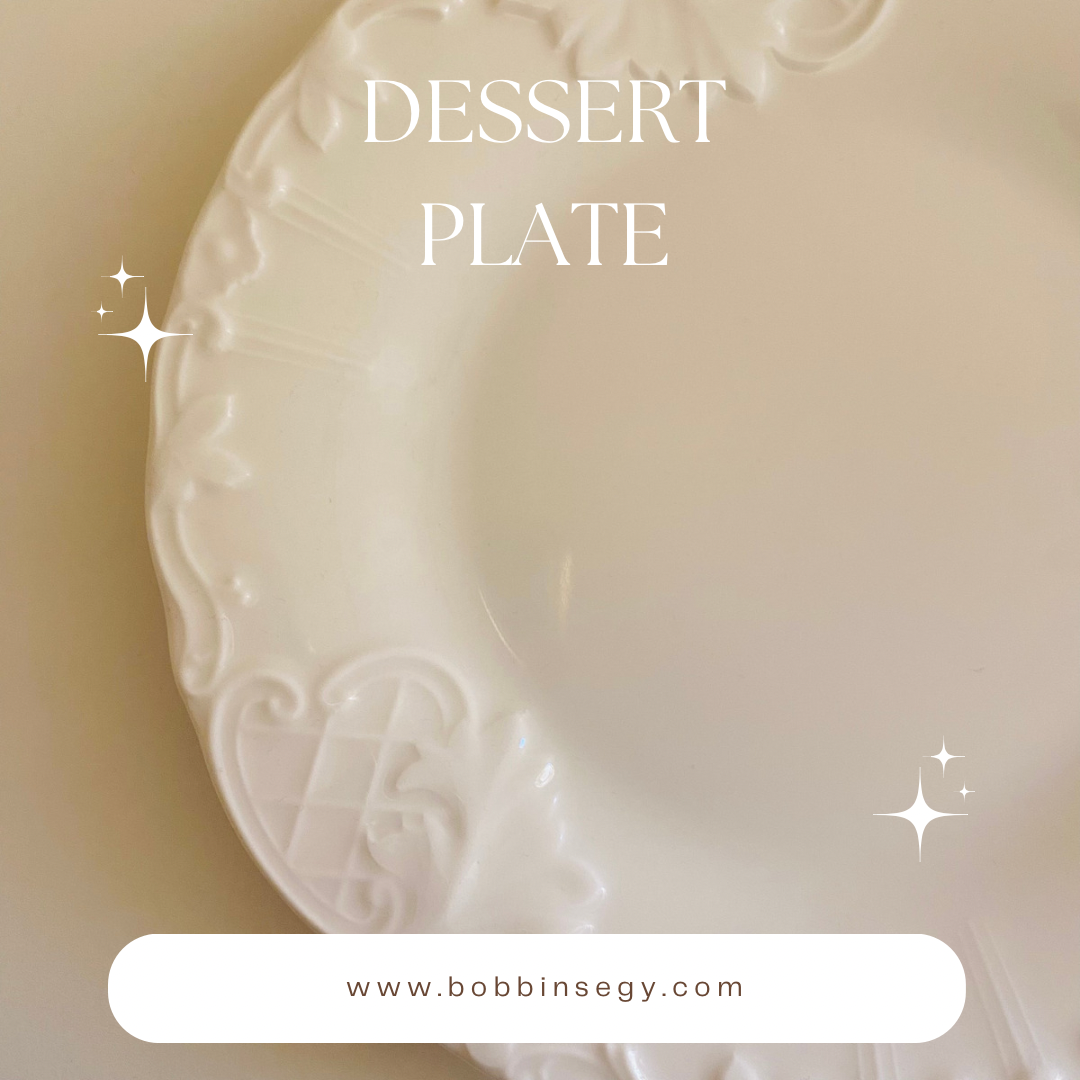 Dessert plate