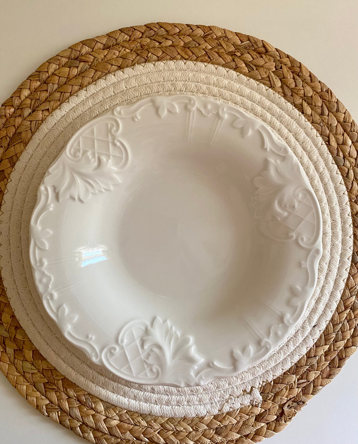 Porcelain plate- Deep