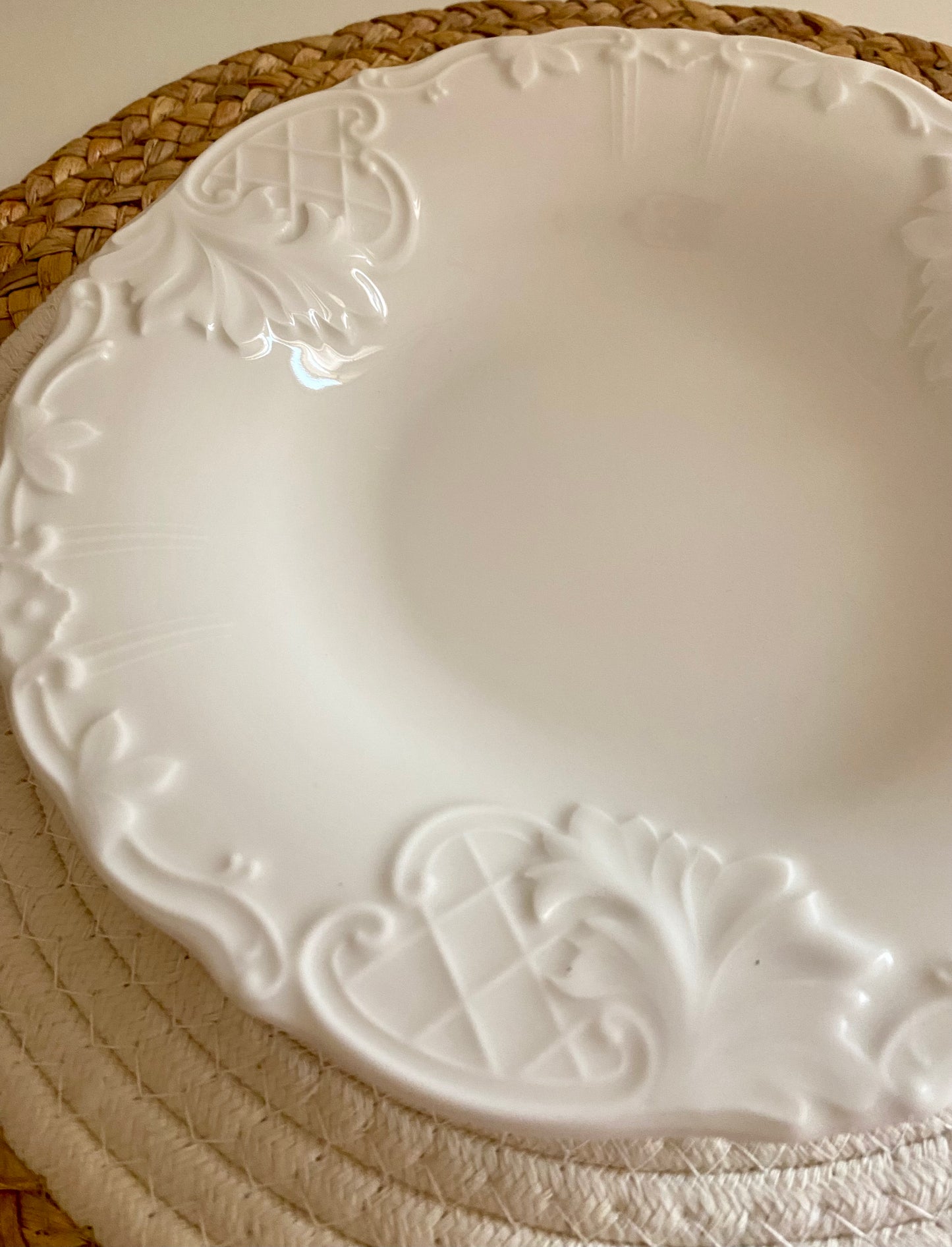 Porcelain plate- Deep