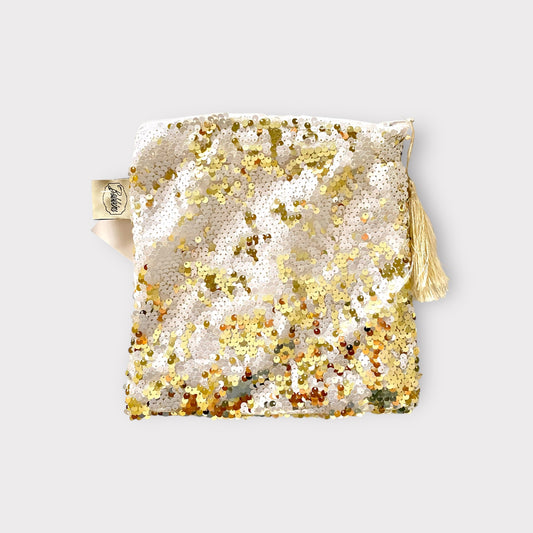 Flate Sequence Makeup Bag