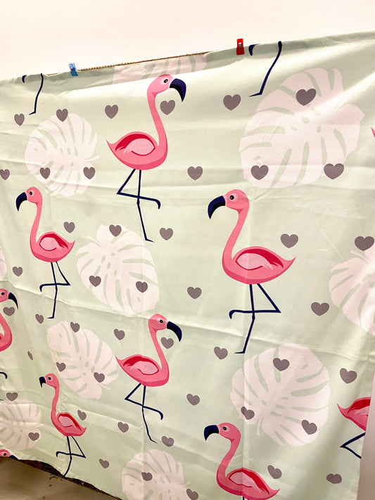 Beach mat - flamingo