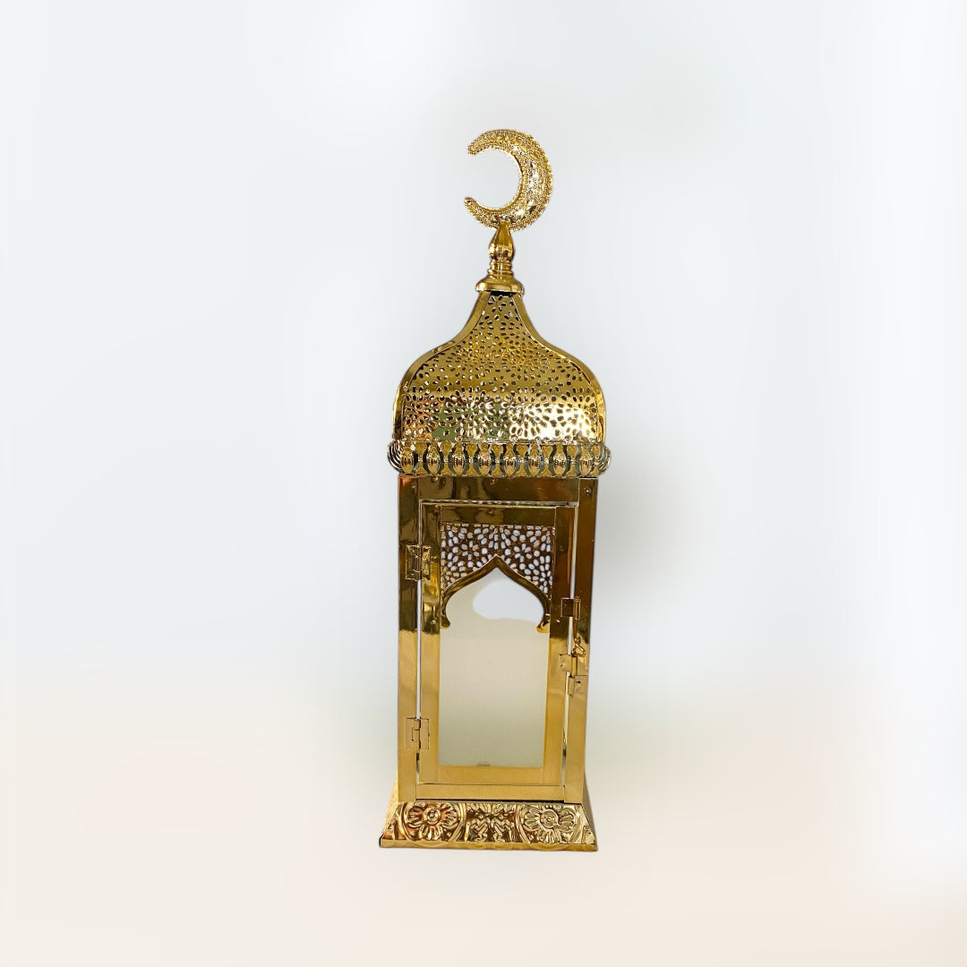 Golden Ramadan Lantern; 2