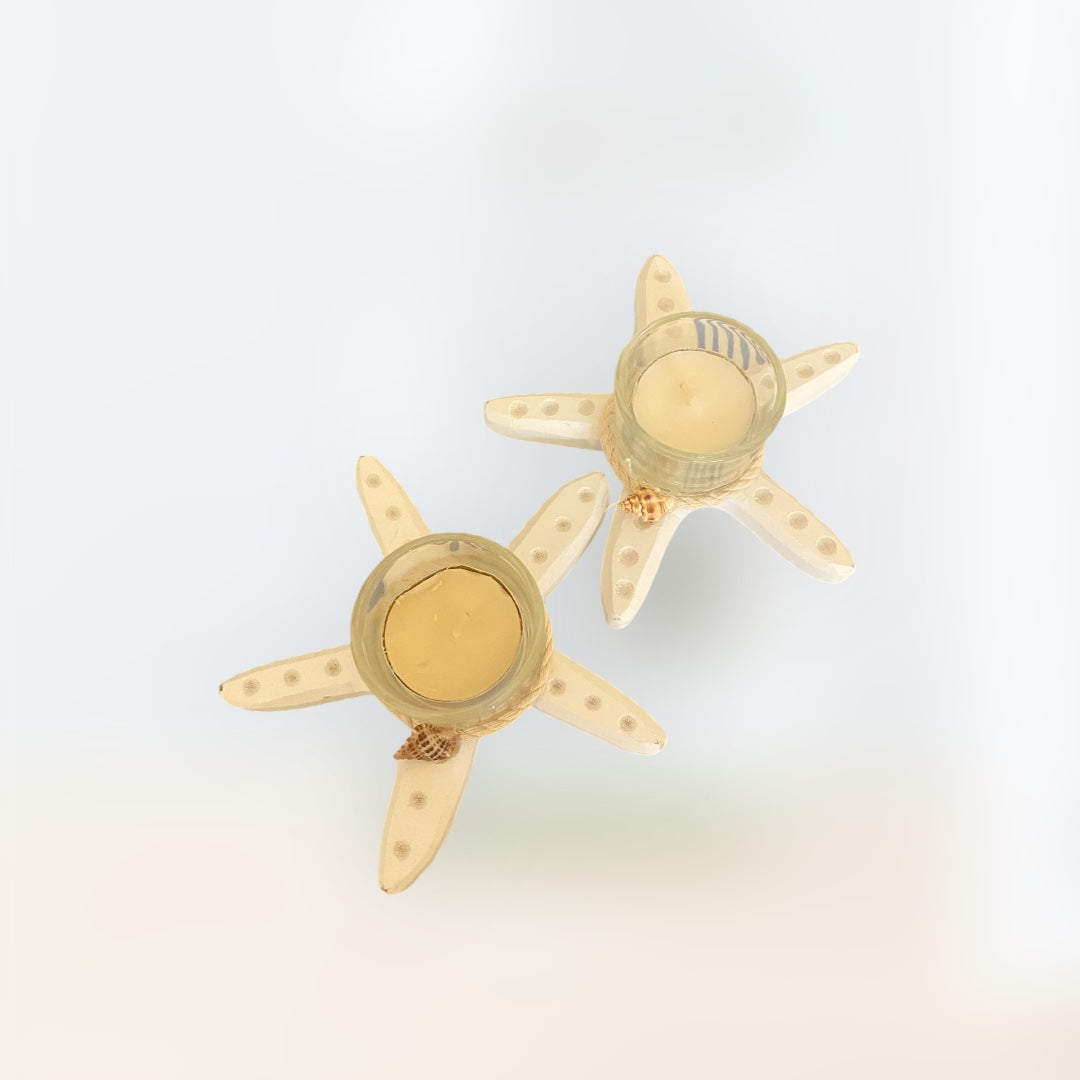 Starfish candle holder