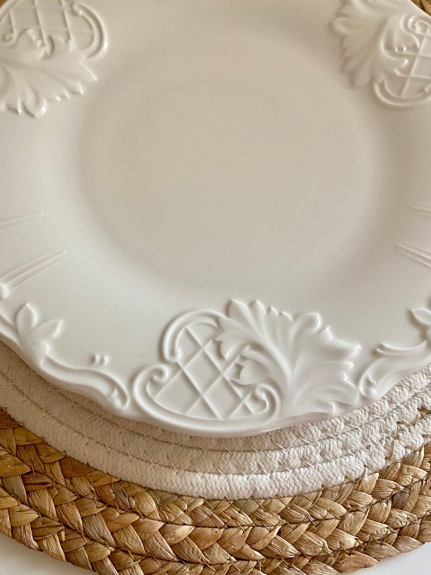 Porcelain plate- Flat