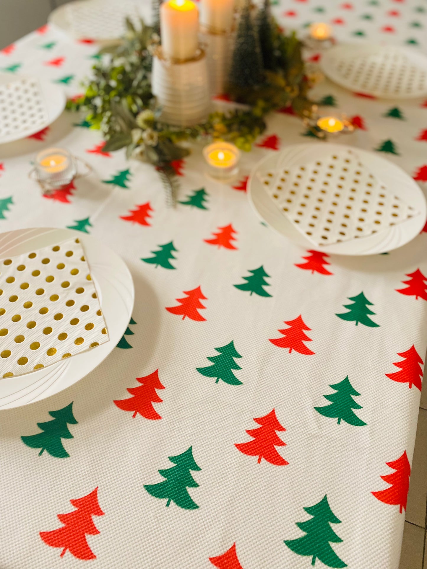 Christmas Tablecloth; 03