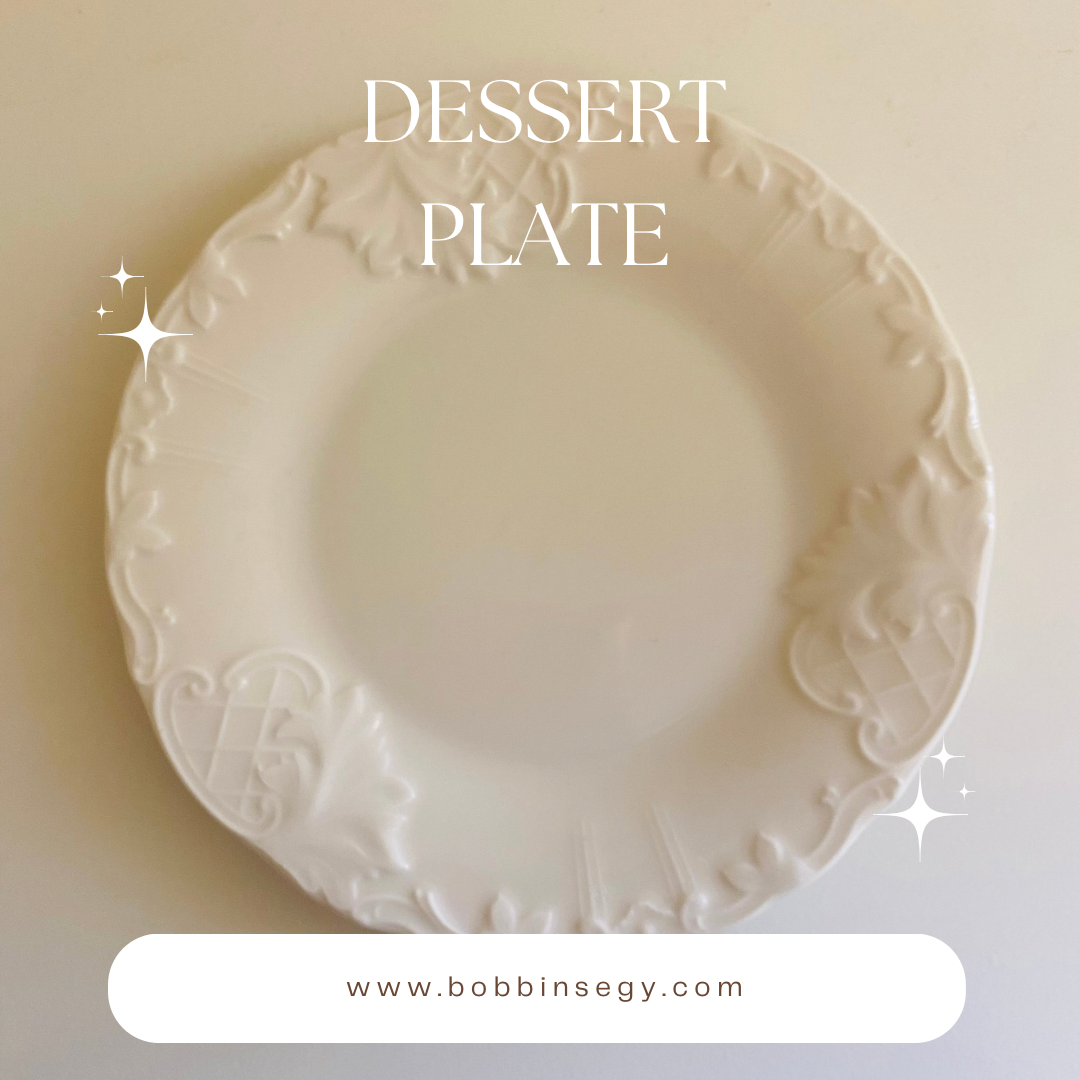 Dessert plate