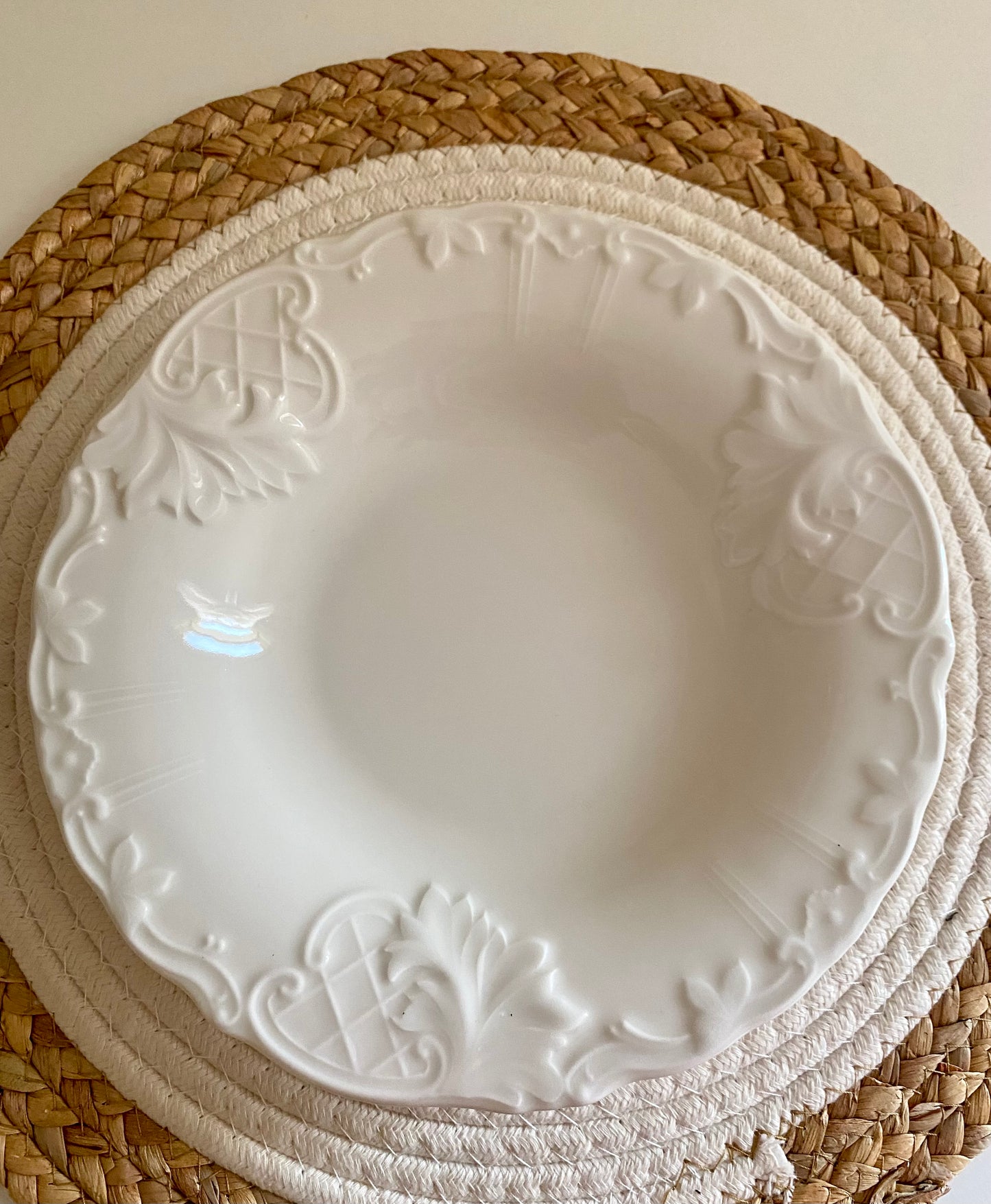 Porcelain plate- Deep