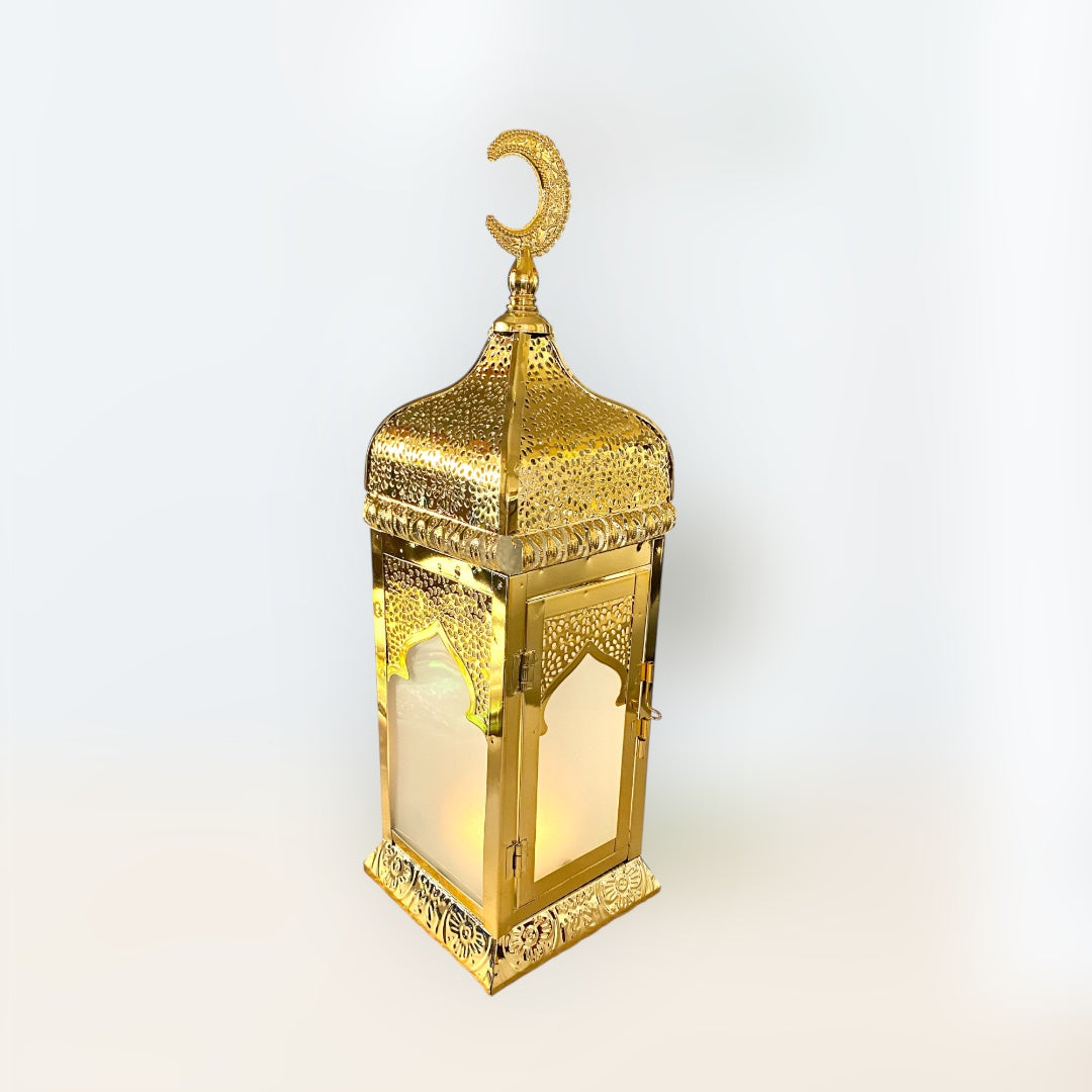 Golden Ramadan Lantern; 2