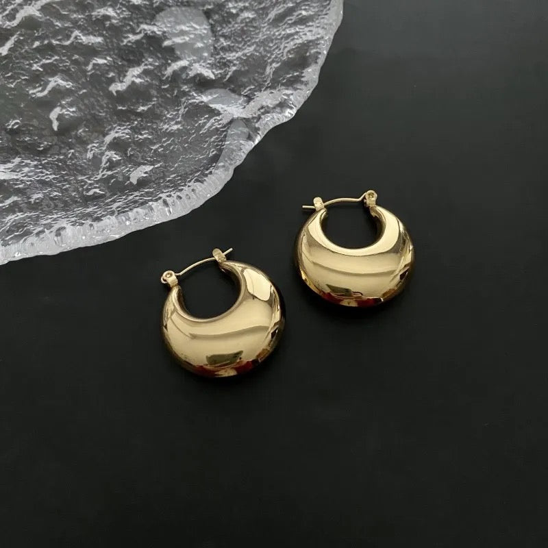 Bulb Hoop Earrings