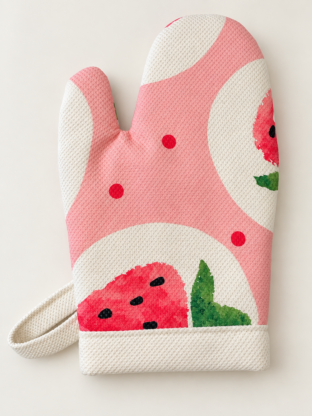 Strawberry Oven Mitt