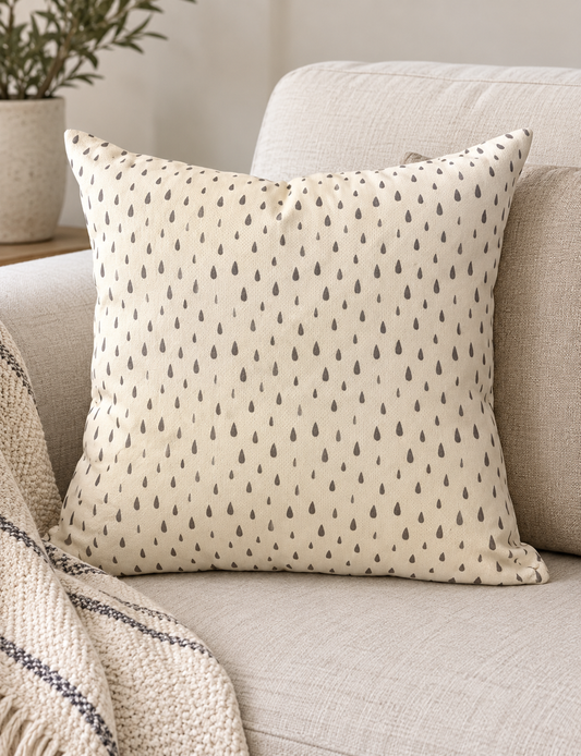 Rain Drops Cushion