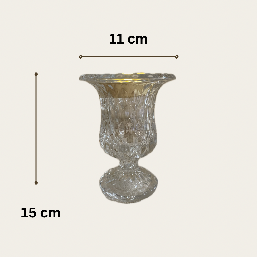 Round crystal censer.