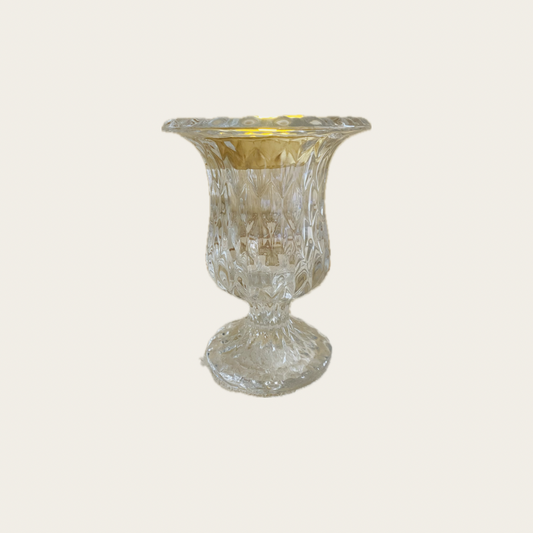 Round crystal censer.