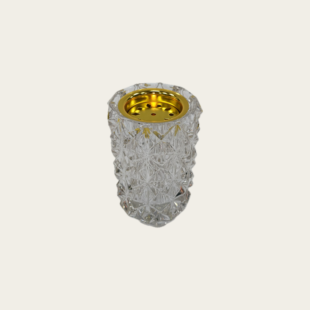 Cup crystal censer.