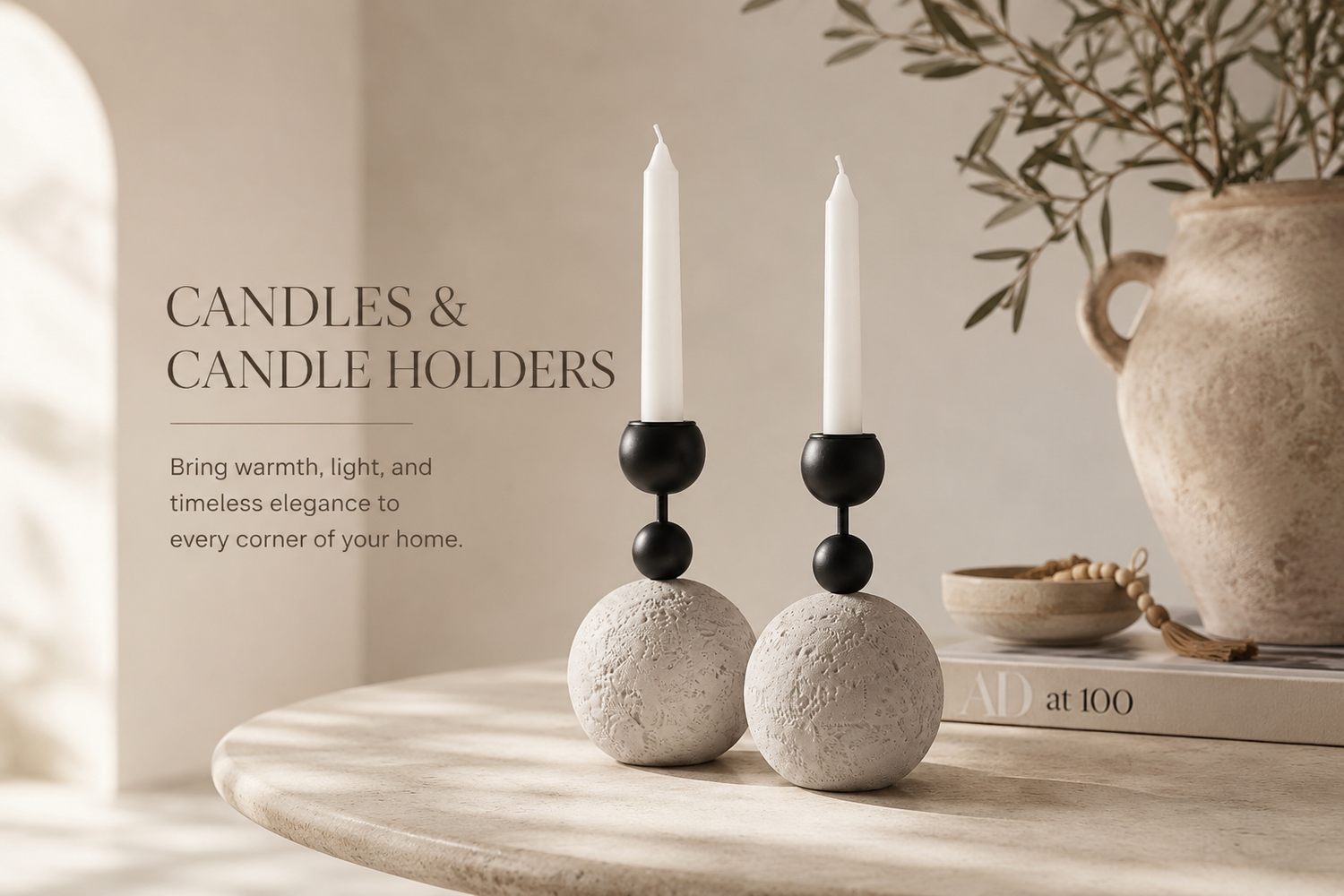 Candles & Candle Holders