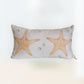 Orange Stars Cushion Cover