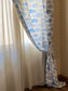 Blue Fish Curtain.