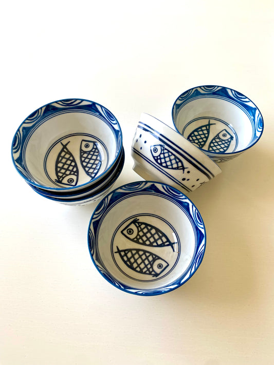 Santorini Bowls- set of 6