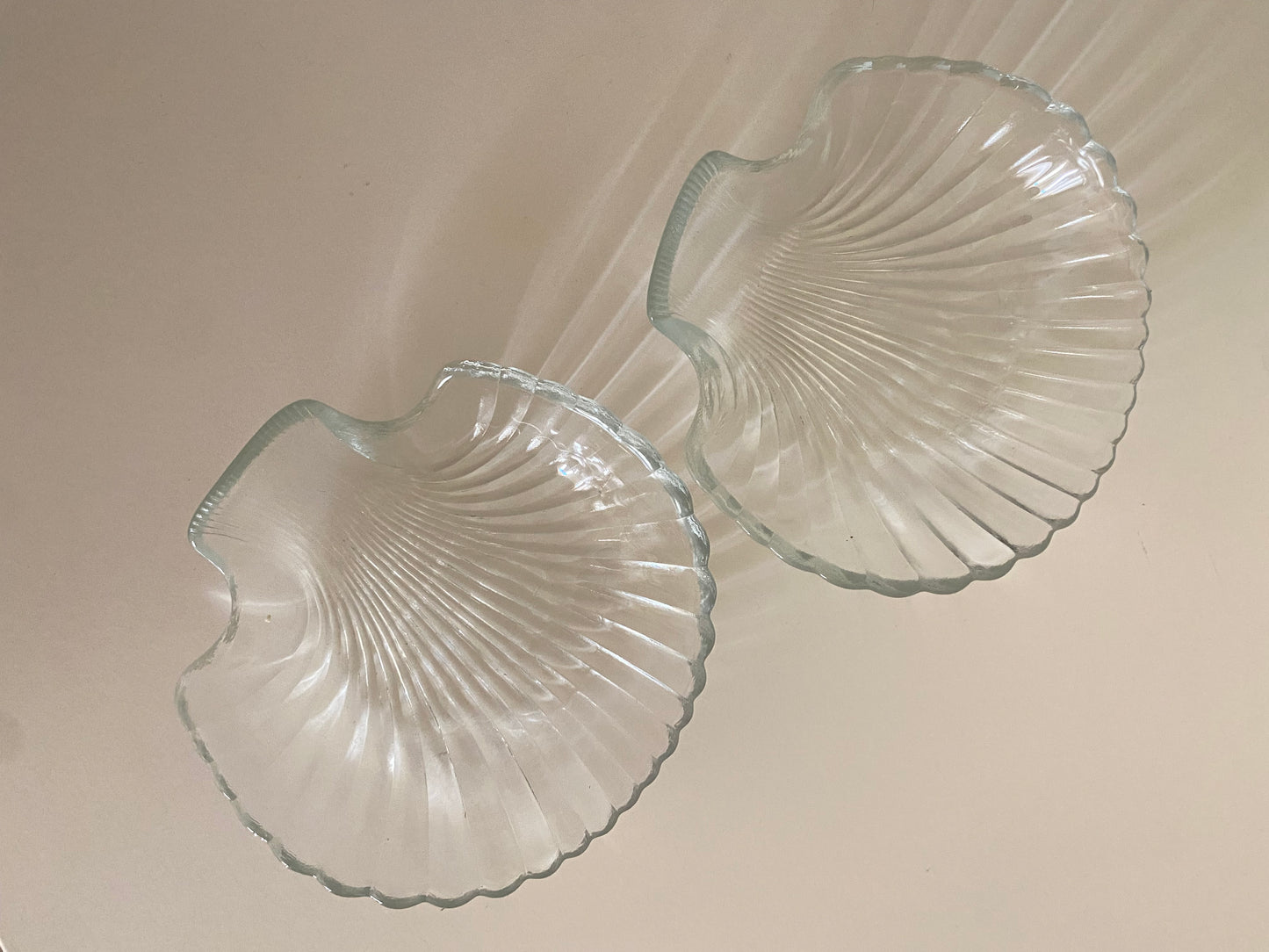 Glass plates-set of 6