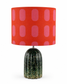 Emerald Glaze Ceramic Lamp Base