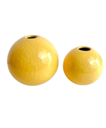 Two-Piece Spherical Vase Set