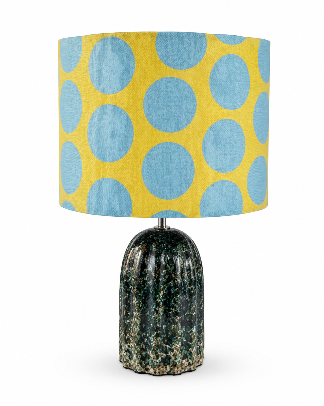 Emerald Glaze Ceramic Lamp Base