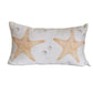 Orange Stars Cushion Cover