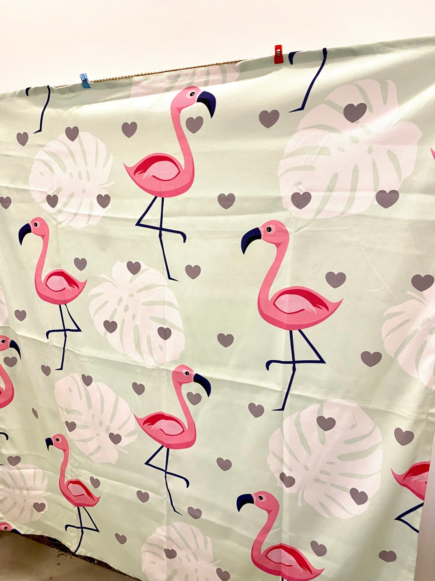 Beach mat - flamingo