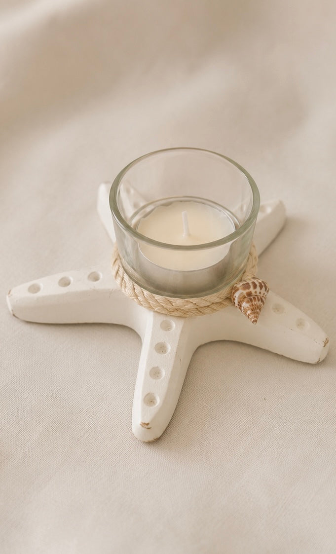 Starfish candle holder