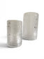 Clear Hobnail Glass Tumblers