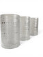Clear Hobnail Glass Tumblers