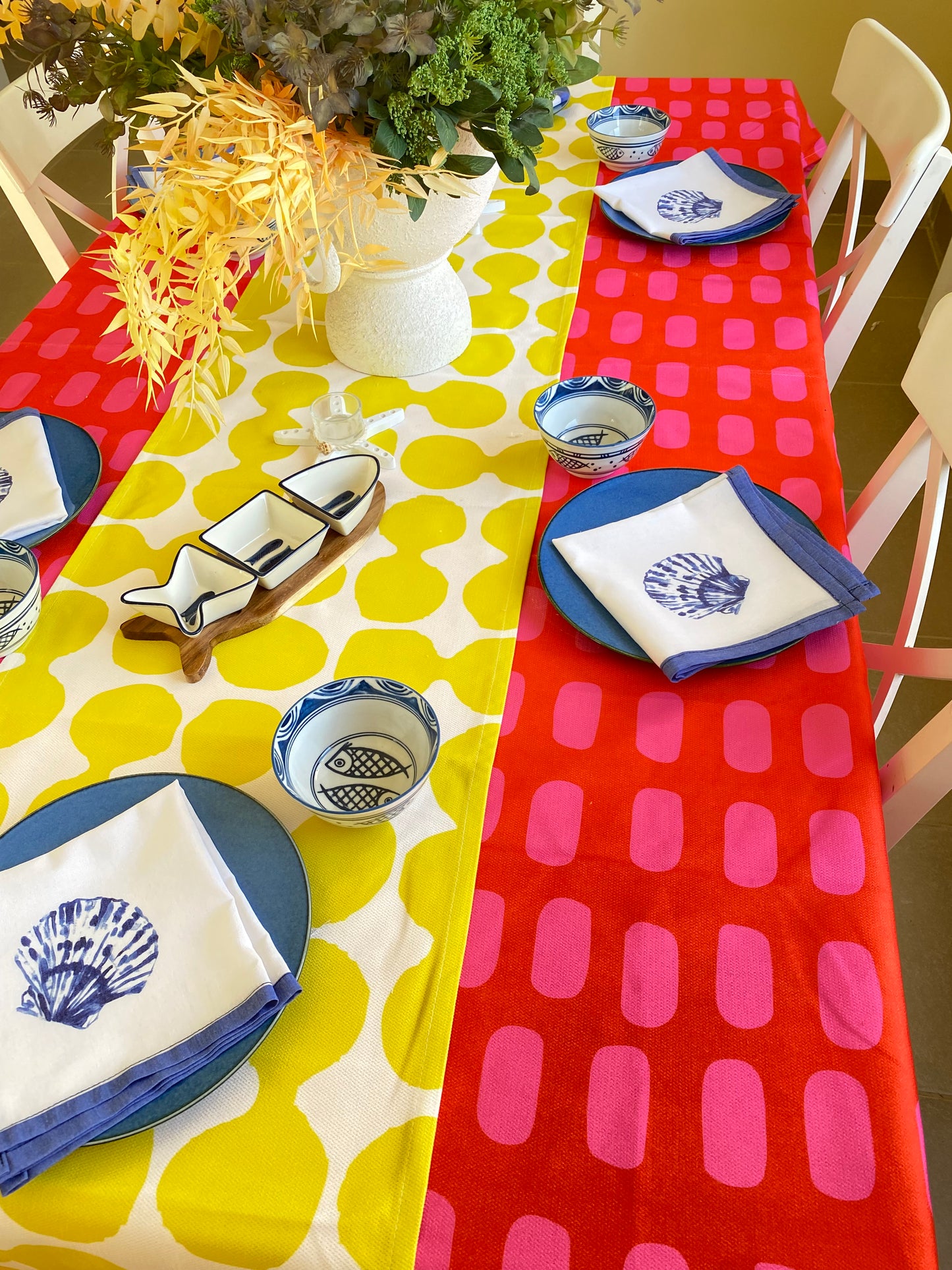 Scallop Napkin-set of 4
