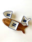 Fish Dish- 3 sections